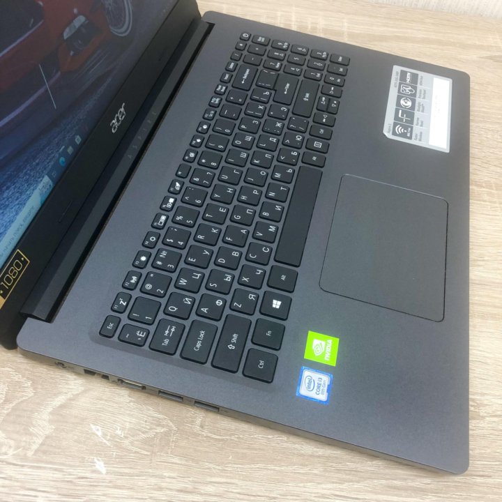 Ноутбук Acer/i3/озу8гб/GeForce mx230/SSD-512гб/FHD