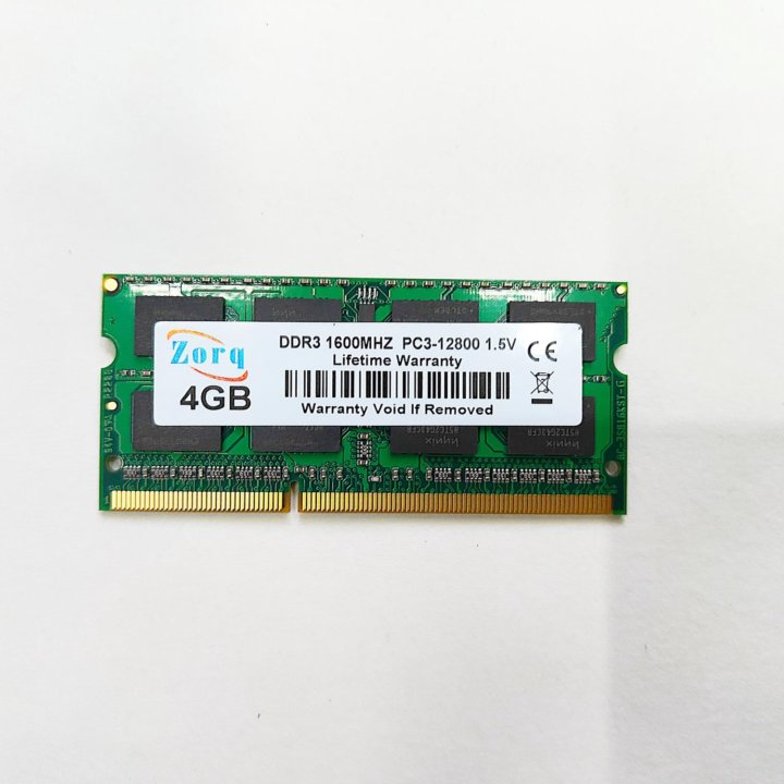 DDR3 4GB 1600Mhz для ноутбука