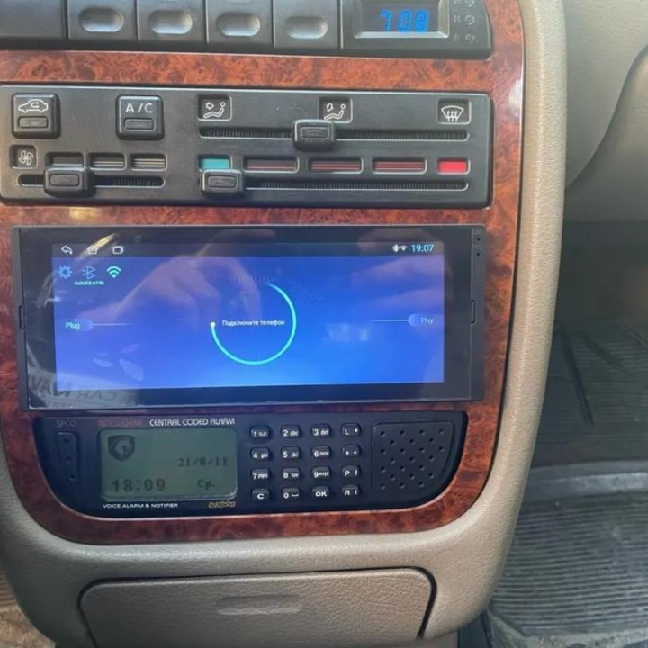 Магнитола android 1din 2/32gb audi Mercedes largus