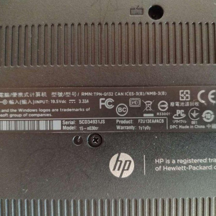 Ноутбук HP 4ядра/hd 8600m/6gb