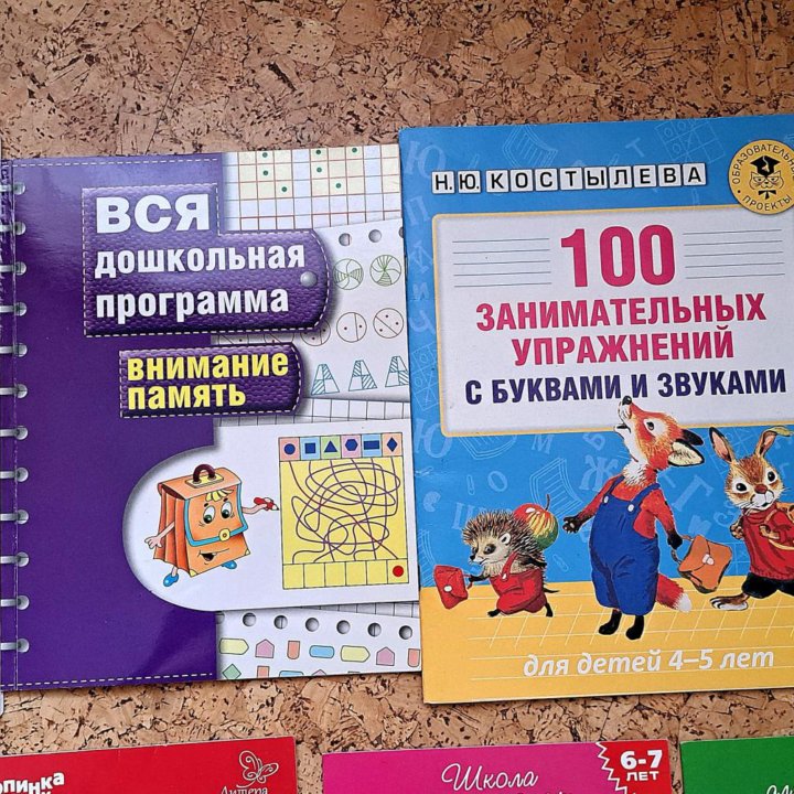 Книги пособия для подготовки кшколе