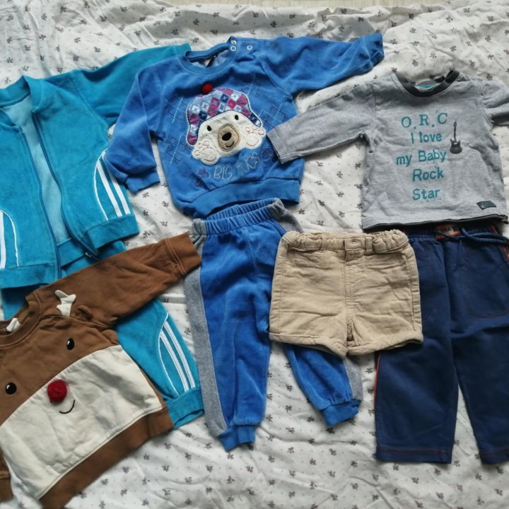 Детская одежда на мальчика 62-68 и 74-80