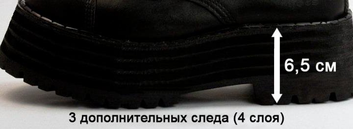 Полуботинки Ranger Black Zipper 3 кольца с молн