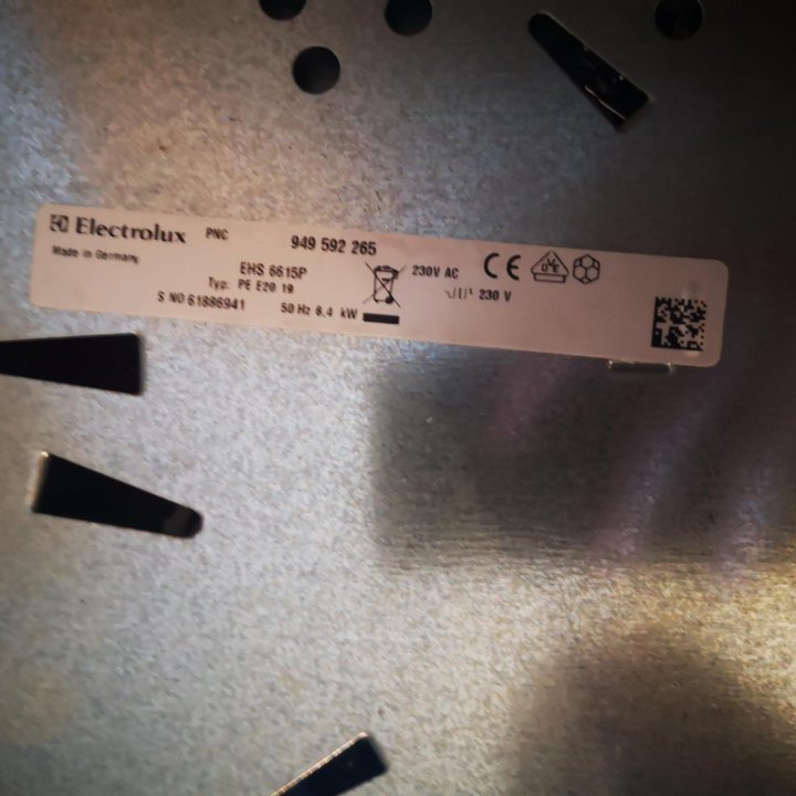 Продаю варочную панель Electrolux.