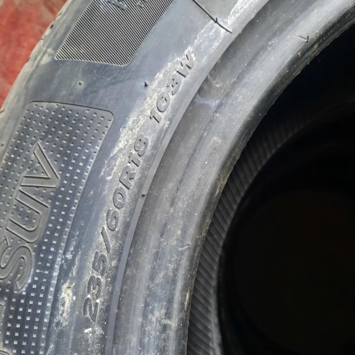 Hankook 235/60/18, 4шт