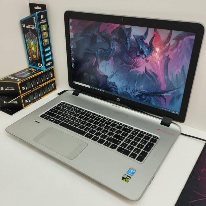 Игровой HP 17'3 i7 4GB видео 12GB озу SSD