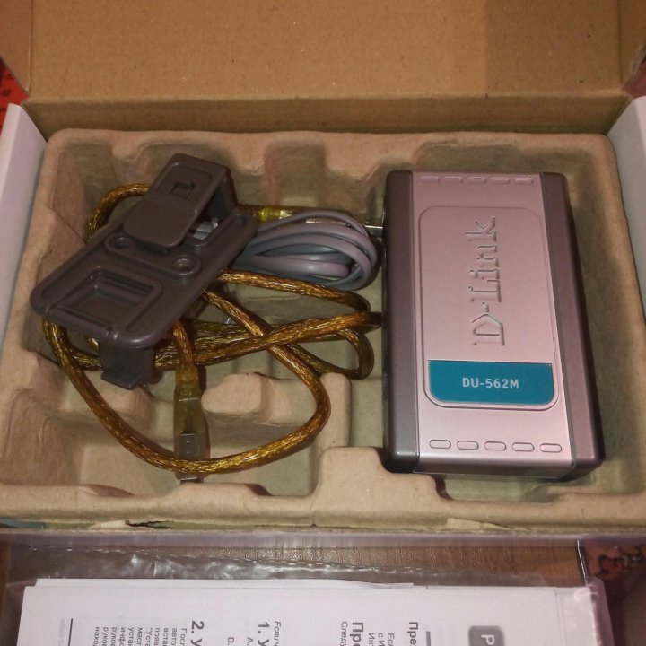 Аналоговый модем d-link du—562m