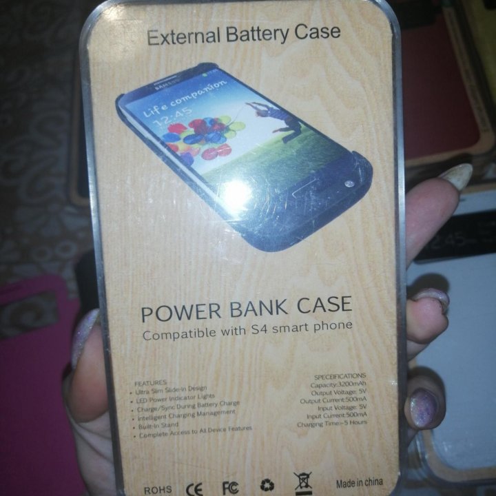 Чехол Power Bank для Samsung Galaxy S4