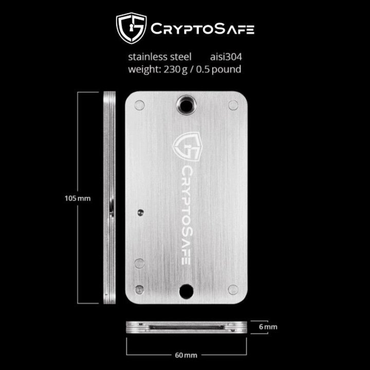 Cryptosafe хранение сид фраз seed phrases