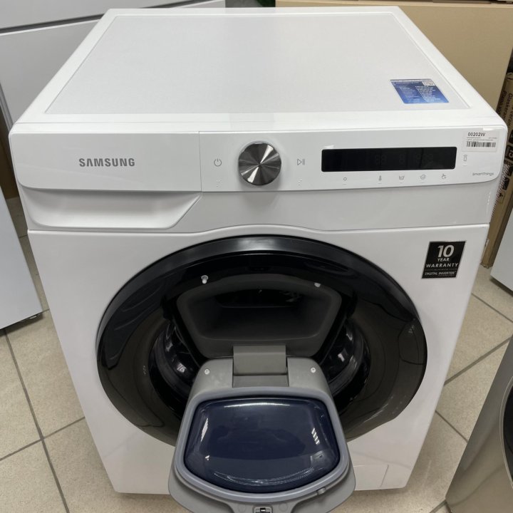 Новая стиральная машина Samsung WW90T554CAW/LP