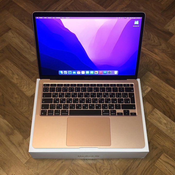 MacBook Air M1 Gold 8GB/256GB, 35 циклов