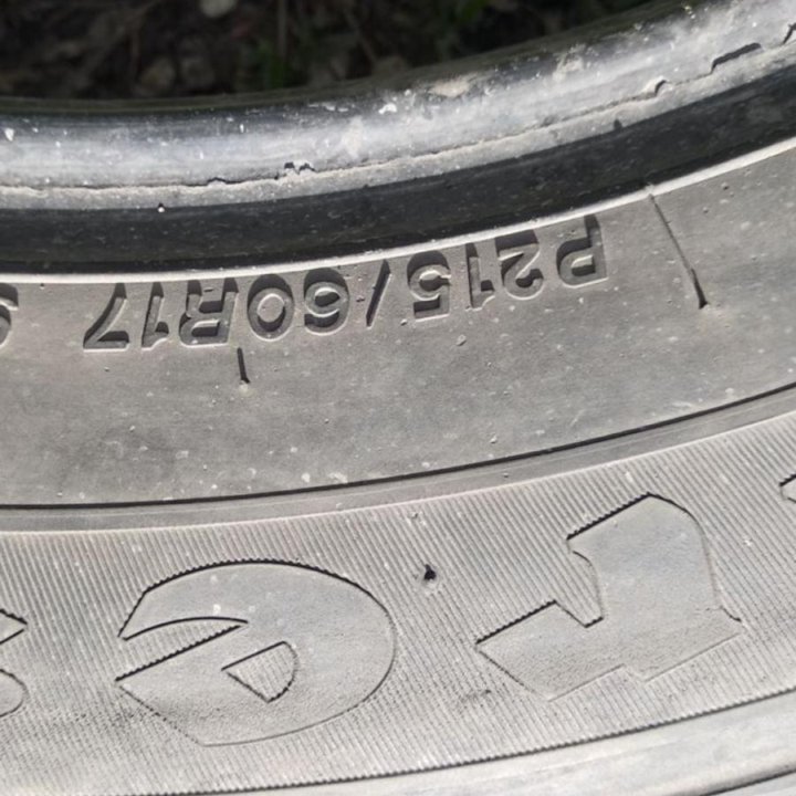 Firestone (лето, 3шт.) 215/60 R17