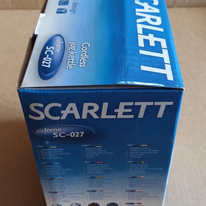 Продается электрочайник Scarlett