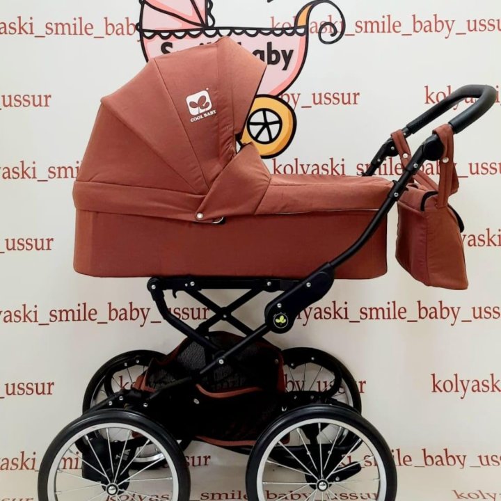 Модульная коляска Cool Baby 6300, 2/1