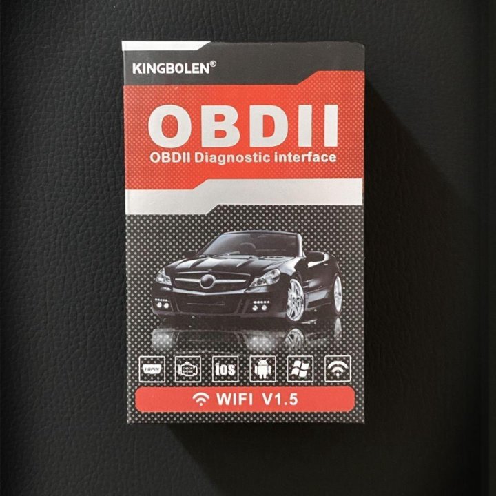 OBD2 ELM327 v1.5 WiFi (iOS, Android, Windows)