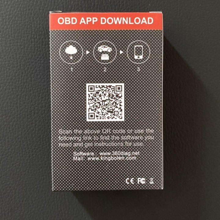 OBD2 ELM327 v1.5 WiFi (iOS, Android, Windows)