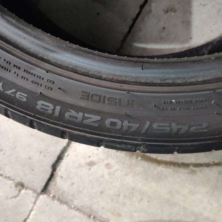 Nokian 245/40/18 лето 1шт