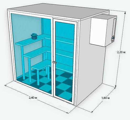 Камера холодильная овощная
