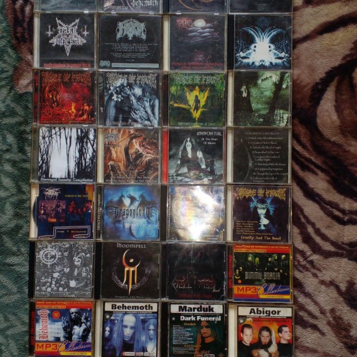 CD Black Metal,Metal,Rock,All.