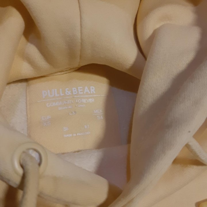 Толстовка pull&bear унисекс p XS(до 44-46 р-ра)