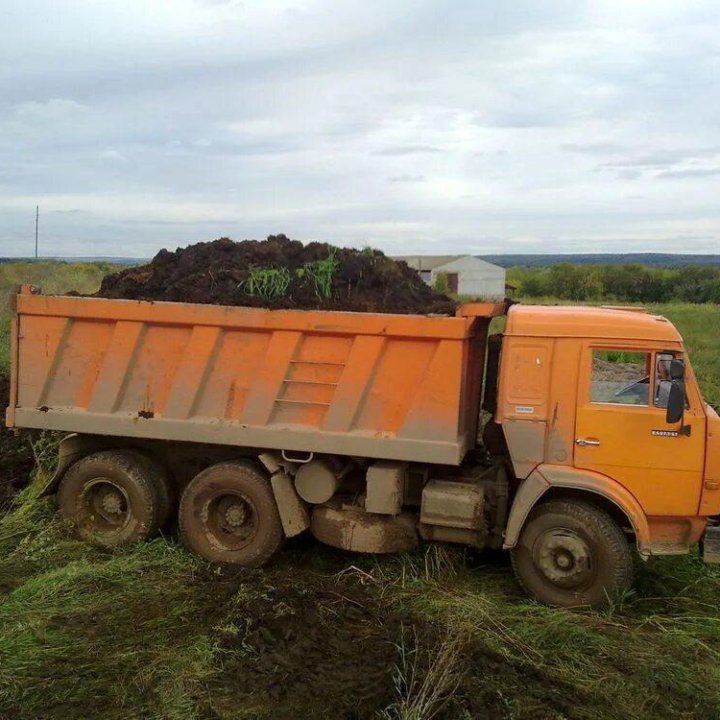 Грунт, торф, чернозем с доставкой от 1 куба