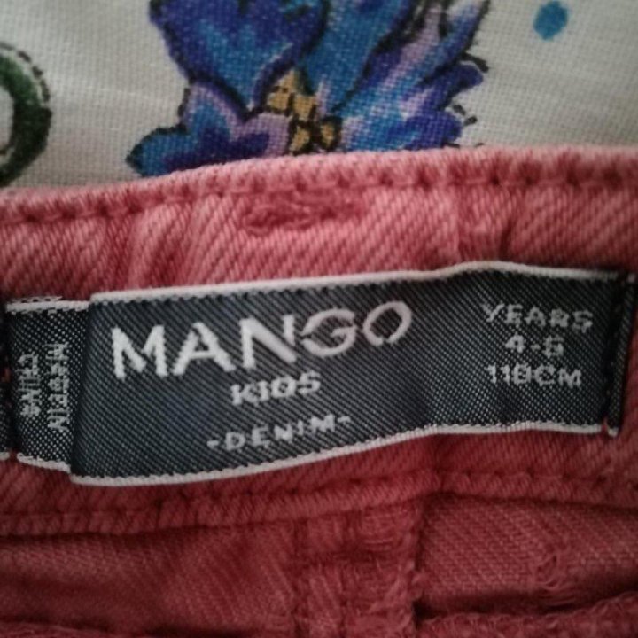 Шорты Mango kids 4-5 г