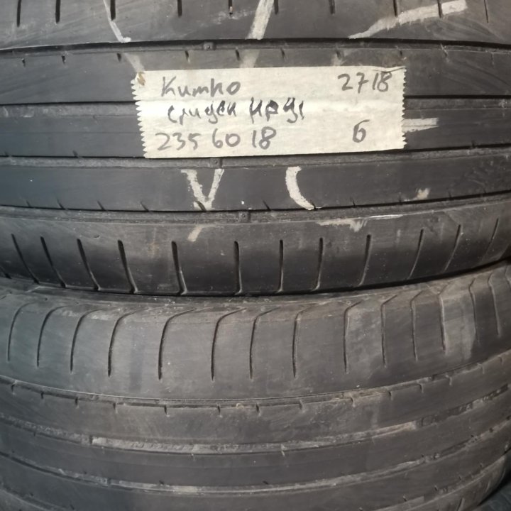 Пара Kumho 235 60 R18 n/6hhjk