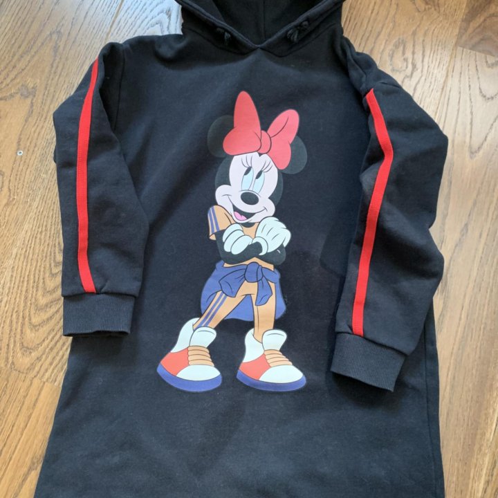 Платье-худи ZARA 134 см серия DISNEY MINNY