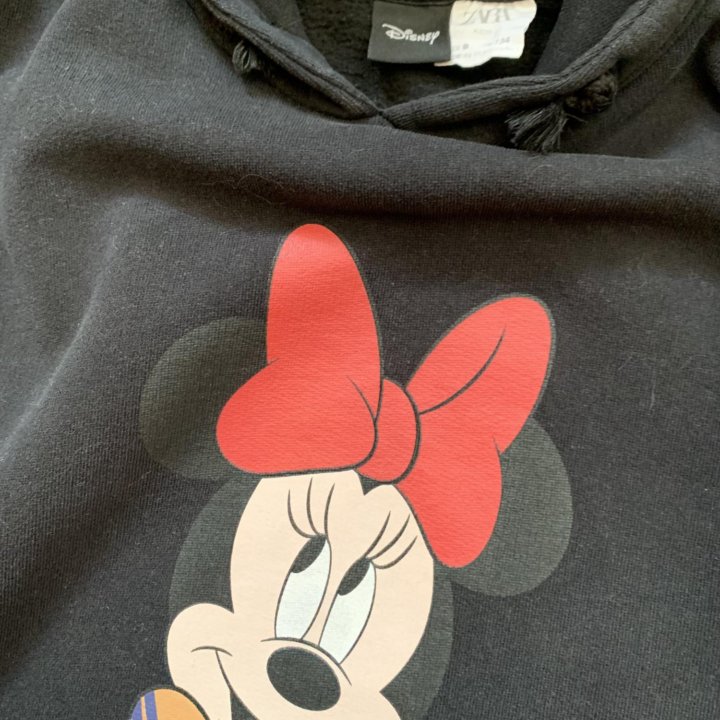 Платье-худи ZARA 134 см серия DISNEY MINNY