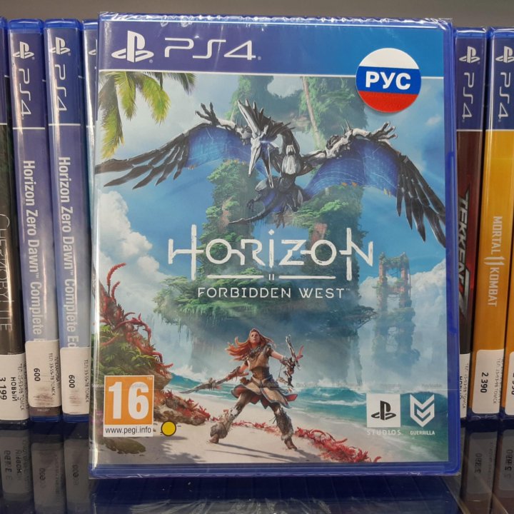 Horizon: запретный запад (ps4, новый) рус версия