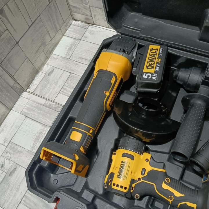 Набор инструментов 3 в 1 dewalt