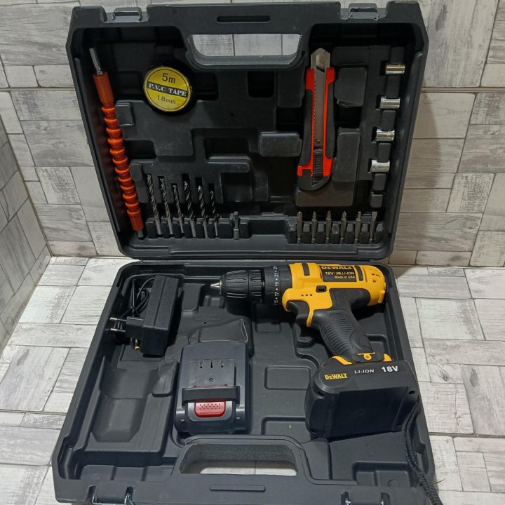 Шуруповерт dewalt 18 v