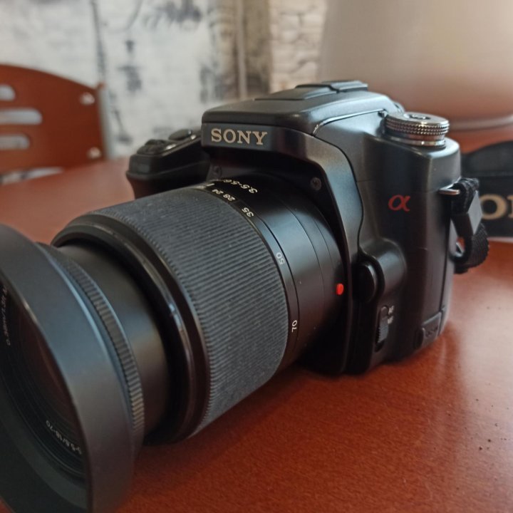 Зеркальный фотоаппарат sony dslr-A100