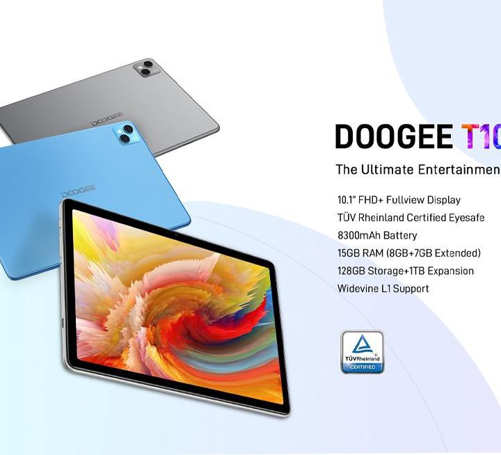 Doogee Tab T10 (до 14/256GB, 4G/LTE, 10