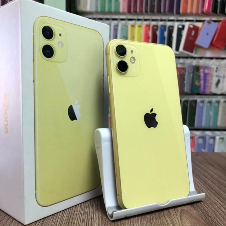 iPhone 11 256gb Yellow Витринный,Магазин,Рассрочка