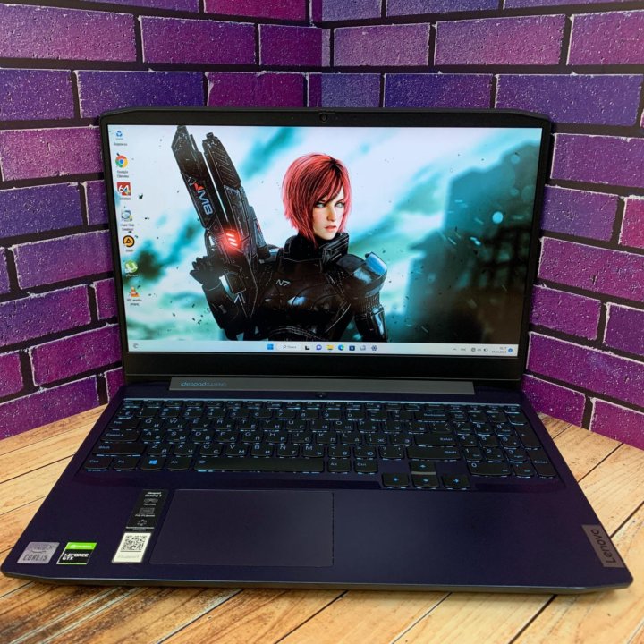 Игровой ноутбук Lenovo Legion GeForce GTX 16Gb IPS