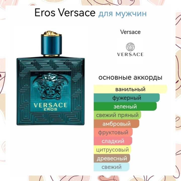 Versace Eros для мужчин