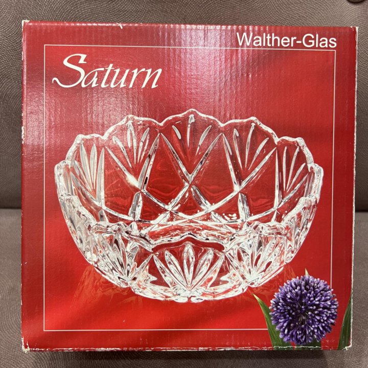 Ваза новая Германия Walther Glas Saturn