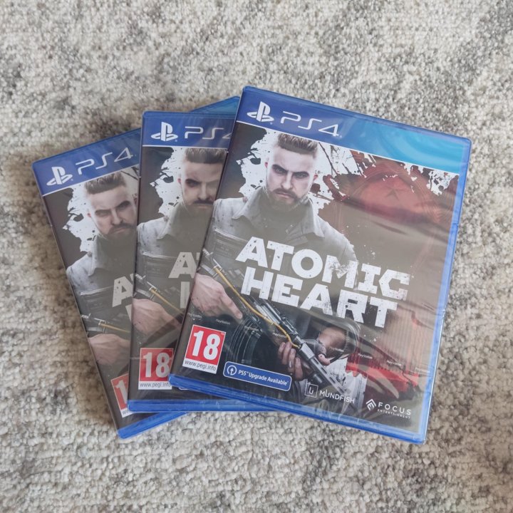 Atomic Heart PS4/PS5 новый диск