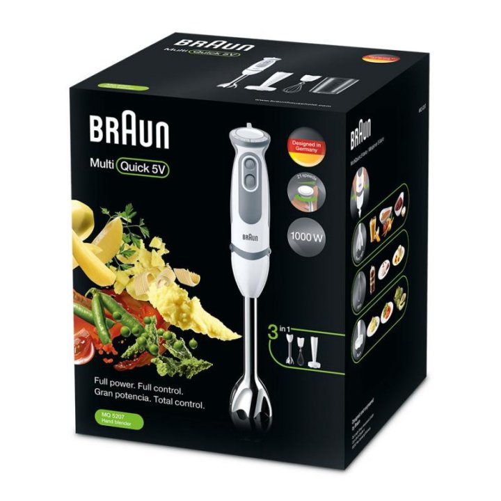 Погружной блендер Braun 4191-MQ5207WH