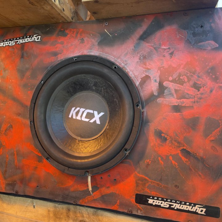 B&S сабвуфер Kicx qs300 2+2 в коробе