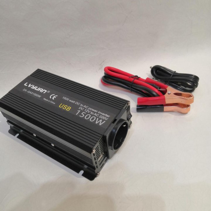 Розетка 220в в машине. Преобразователь напряжения