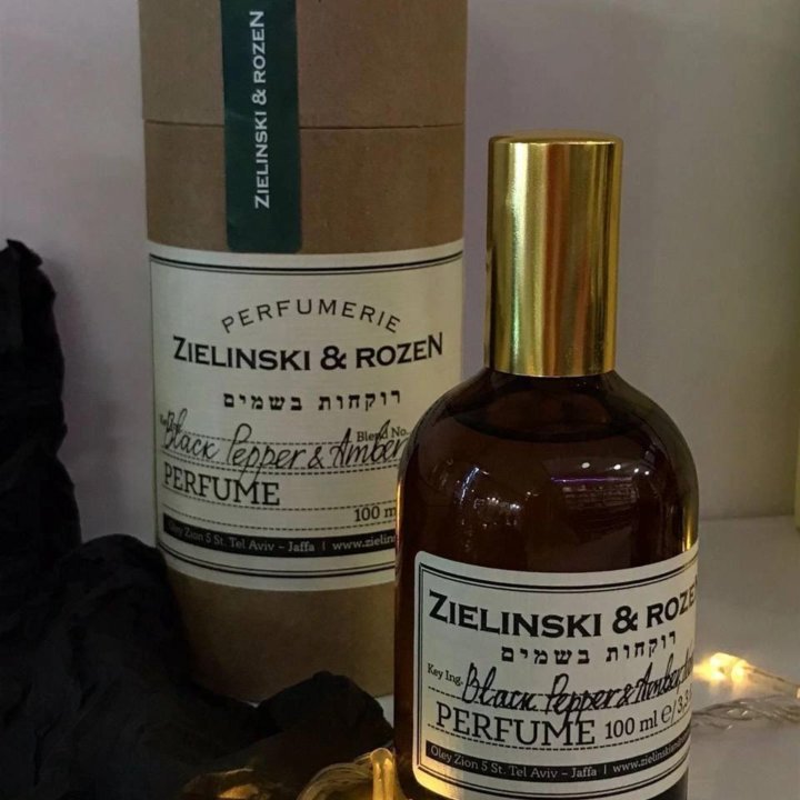 Zielinski & Rozen Black Pepper & Amber, Neroli