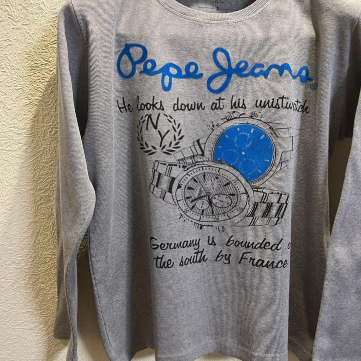 Лонгслив XL Pepe Jeans хлопок/эластан