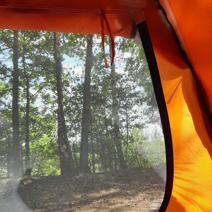 Палатка 3-местная с козырьком