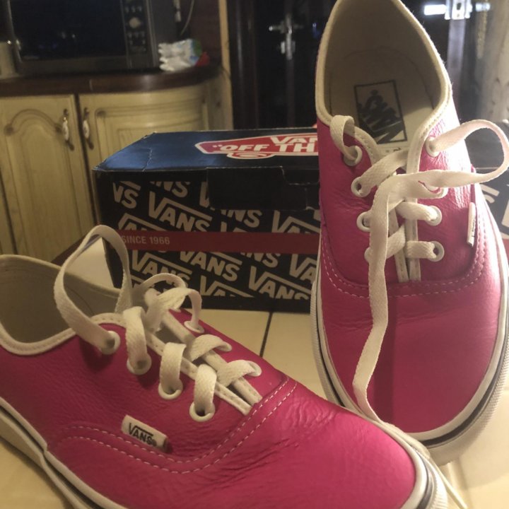 Кеды кожаные Vans