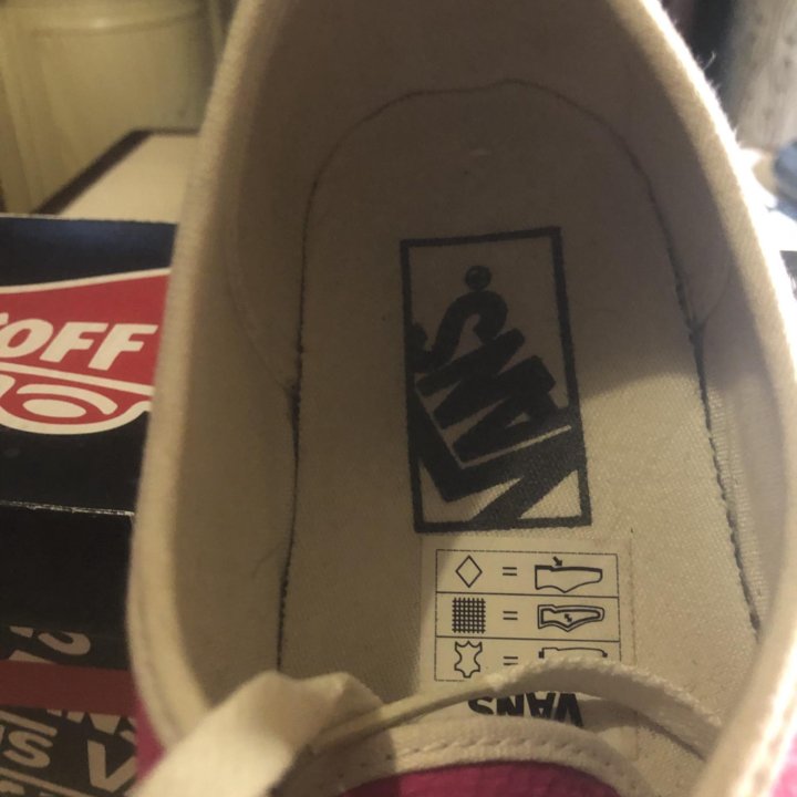 Кеды кожаные Vans