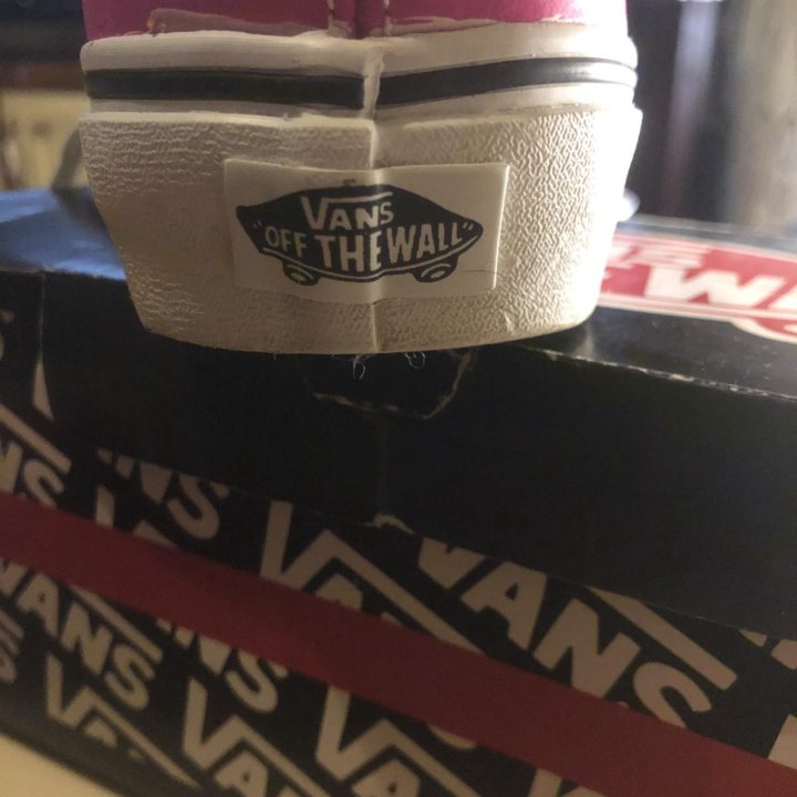 Кеды кожаные Vans
