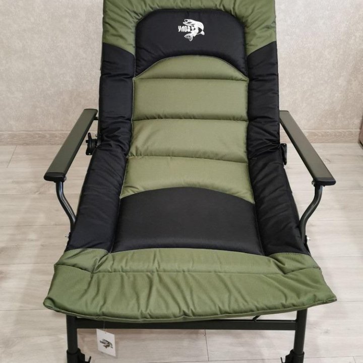 Карповое мягкое кресло с регулировкой спинки