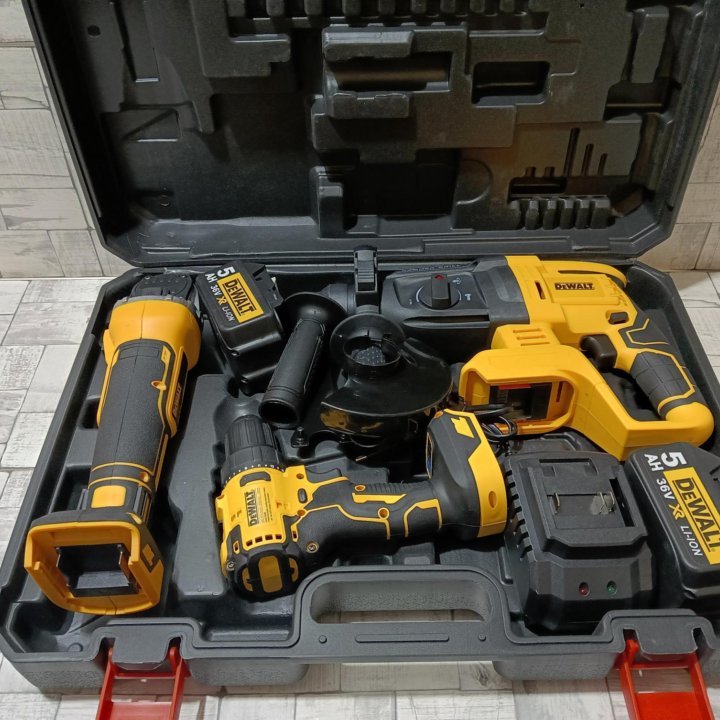 Набор dewalt 3 в 1